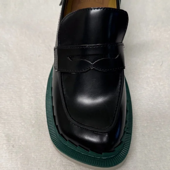Camper Taylor 45mm Black Leather Loafers Size 37/US 7 - Picture 7 of 15